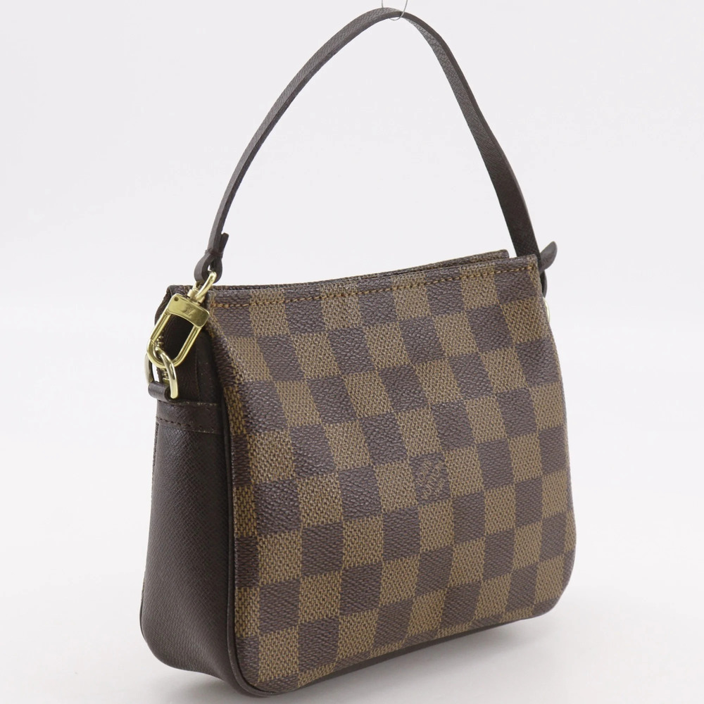 LOUIS VUITTON Authentic Brown Damier Canvas Pouch - Picture 3 of 15